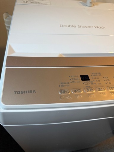 【2025年式】 TOSHIBA 東芝 AW-6GA4 洗濯機 6kg