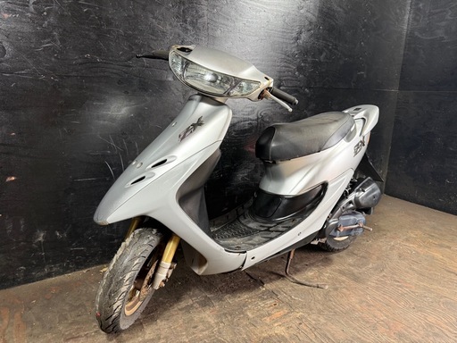 ★支払総額6.0万円★ 激安バイク続々入荷中！ とにかく安い！ ホンダ ZX シルバー AF35 本物のZX！ フロントディスクブレーキ！ 金ホイール！ 集中キー！ 社外チャンバー！