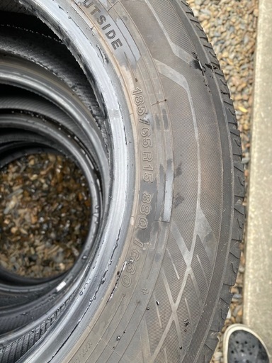 今週処分！！タイヤ　4本セット185/65R15