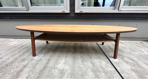 IKEA サーフボードテーブル (works) 上越のテーブル《センターテーブル 