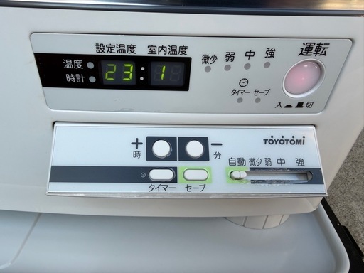 TOYOTOMI トヨトミ 煙突式 石油ストーブ 2022年製 HR-G65M 動作確認済 木造17畳 コンクリ27畳 中古品 ③