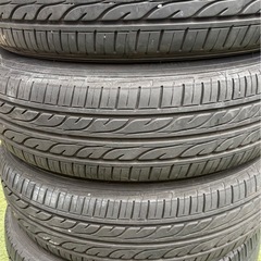 お取引中　155 65  r14 ダンロップ ノーマルタイヤ　4本セットの画像
