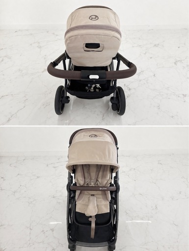 ⭐︎cybex ガゼルS 双子 年子アーモンドベージュ