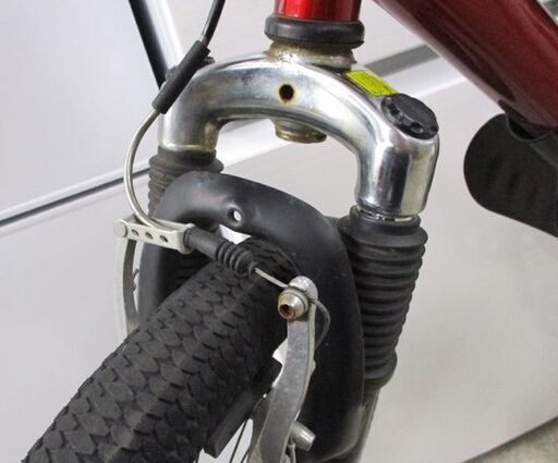 24インチ 子供用自転車 クロスバイク【訳あり格安】GRAVELCROSS グラベルクロス246 赤 レッド 札幌市北区屯田