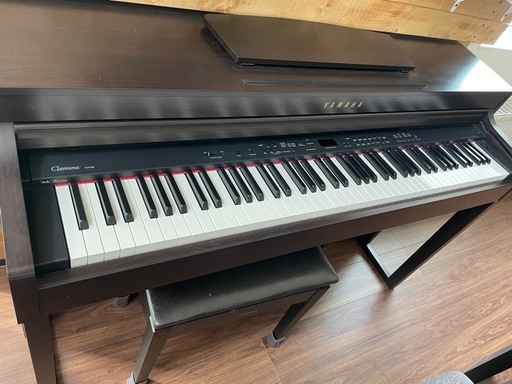 岩見沢市【引取限定】YAMAHA ヤマハ CLP-430R 電子ピアノ クラビノーバ 2012年製　イス付き　