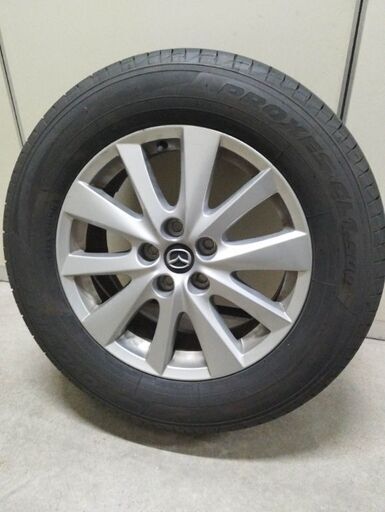 昨年購入中古タイヤ4本セット225/65/17+CX-5純正ホイール
