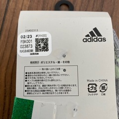 1408円→500円　adidas アディダス　キッズ　ソックス　3足セットの画像