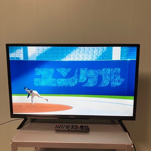 マクスゼン32型テレビWチューナ外付HDD対応　説明書付き