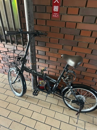 自転車 折りたたみ式 (ゆ) 金町の折りたたみ自転車の中古あげます 