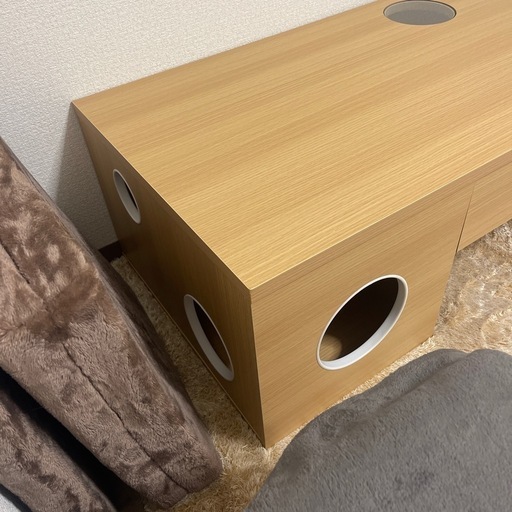 猫家具…ローテーブル