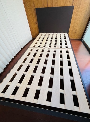 FranceBed フランスベッド ベッドフレーム シングル ダークブラウン