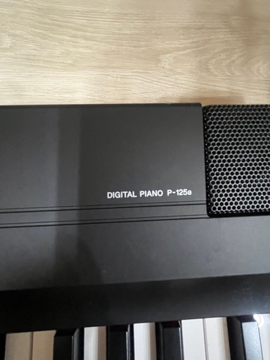YAMAHA 電子ピアノ P-125a（24年製）付属品完備・動作確認済