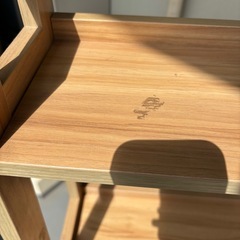 木製　ラックの画像