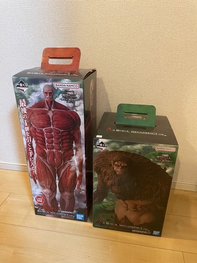 進撃の巨人フィギュア　　ラストワン、獣の巨人