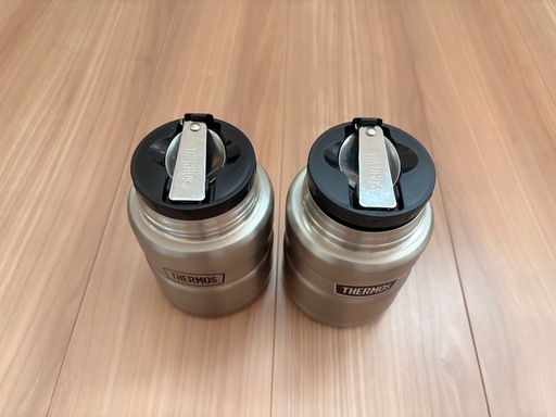 THERMOS（サーモス）の真空断熱スープジャー/フードコンテナー (0.45L) 2個セット