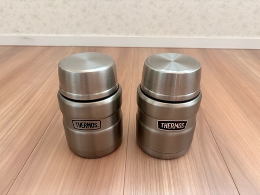 THERMOS（サーモス）の真空断熱スープジャー/フードコンテナー (0.45L) 2個セット