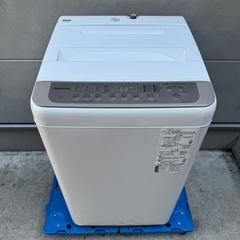 291⭐️2022年製美品☆パナソニック洗濯機7KG 大型一人暮らし (家電 