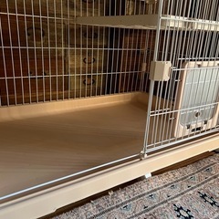 新品　RAKU製キャットケージ　　３段の画像