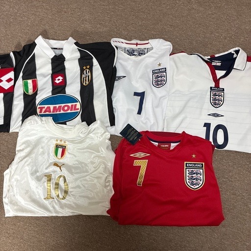 【正規品　サッカー選手ユニフォーム⚽️スター選手⚽️まとめ売り】
