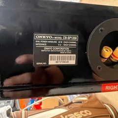 オンキョー　テーブルスピーカーの画像