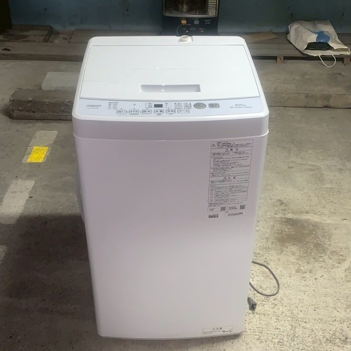2024年製】AQUA 洗濯機 6.0kg AQW-KS6R 美品 (UMI) 北24条の生活家電 