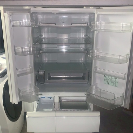 【2019年製】パナソニック 冷蔵庫 500L NR-F504HPX-W7 大容量