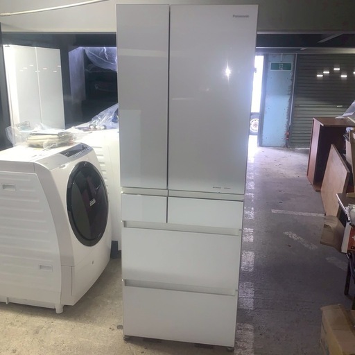 【2019年製】パナソニック 冷蔵庫 500L NR-F504HPX-W7 大容量