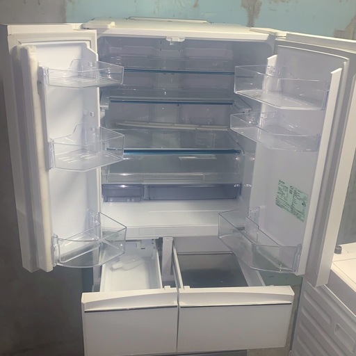 【2020年製】三菱 冷蔵庫 470L MR-INX47LE-WN 大容量