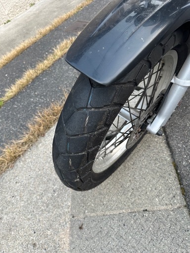 YAMAHA TW225 カスタム車 実働 スカチューン風 LEDヘッドライト 