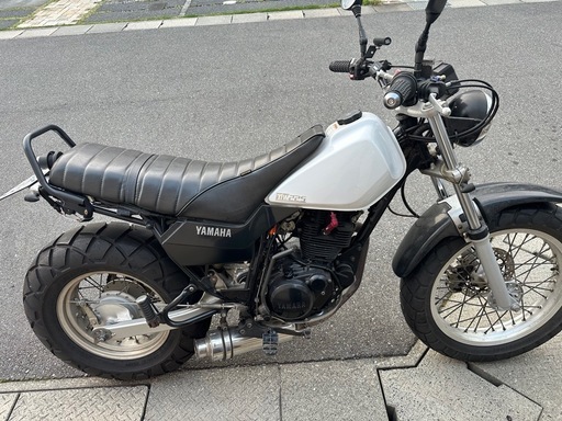 YAMAHA TW225 カスタム車 実働 スカチューン風 LEDヘッドライト 