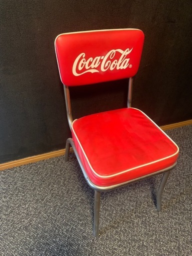 非売品‼️】コカ・コーラ椅子? (m) 長柄の椅子《チェア》の中古 