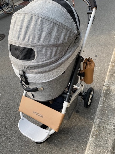AIR BUGGY.アースグレーレギュラーサイズ 耐荷重12Kg