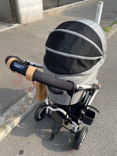 AIR BUGGY.アースグレーレギュラーサイズ 耐荷重12Kg