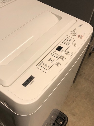 【浅年式】YAMADA SELECT 4.5kg洗濯機　2023年製　YWM-T45H1