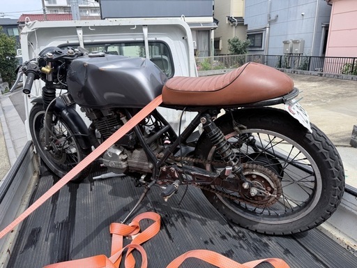 gb250 クラブマン カフェレーサー仕様　　　不動？