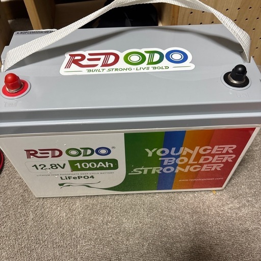 REDODO 12.8V 100Ahのリチウムイオンバッテリー