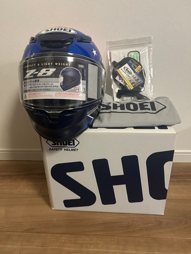 バイク SHOEI Z-8 MARQUEZ AMERICAN SPIRIT TC-10