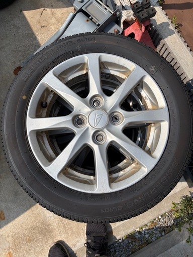 ダイハツ純正アルミホイール4本セット｜155/65R14｜軽自動車用