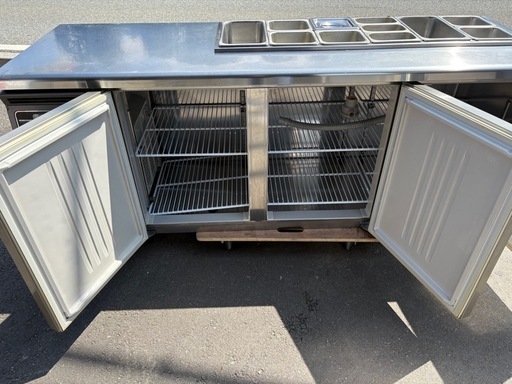 ☆中古品 ホシザキ業務用テーブル形冷蔵庫 RT-180SNG-1 ホテルパンタイプ 2023年 1800ｘ600ｘ800ｍｍ 台下冷蔵庫 動作問題なし 厨房☆