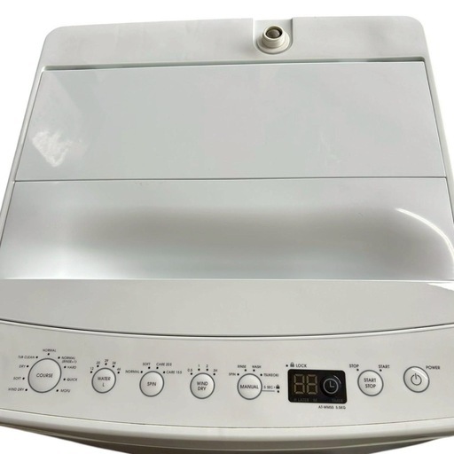 amadana アマダナ 全自動洗濯機 5.5kg AT-WM55 2018年製