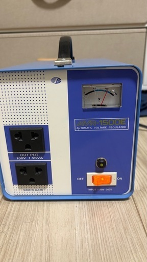 スワロー電機 変圧器AVR-1500E AC170-260V 交流定電圧電源装置 1500VA  