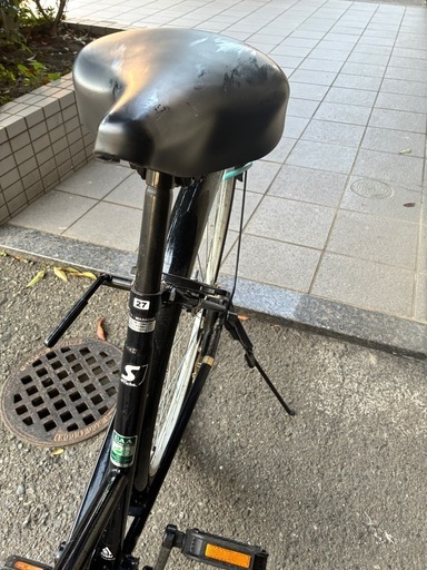 【受け渡し者決定】自転車27インチ