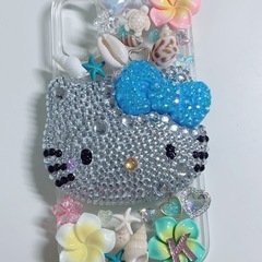 平成ギャル　y2k 日焼けキティ　iPhoneカバーの画像