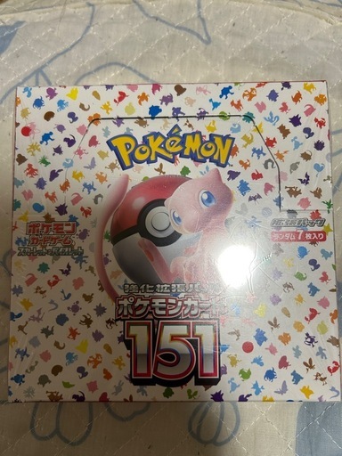 ポケモンカード151  未開封BOX