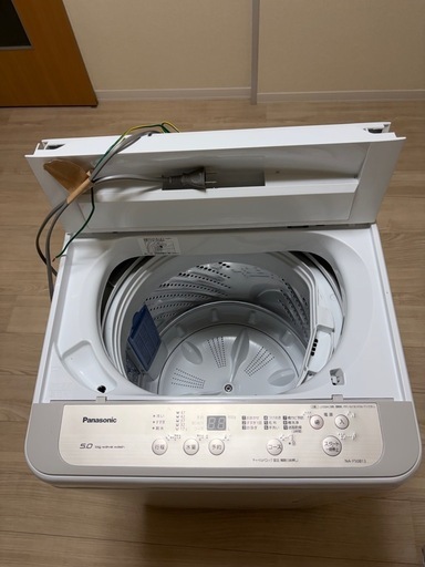 Panasonic 洗濯機5kg 2020年製 (のっぽのっぽー) 舞子の生活家電《洗濯 
