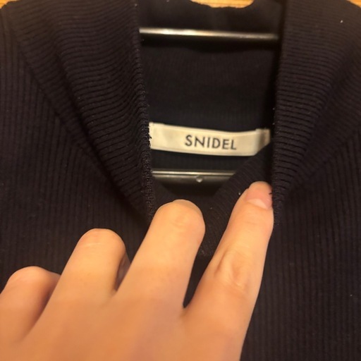 SNIDEL ニットベストレイヤードワンピ SWNO225044 レディース美品