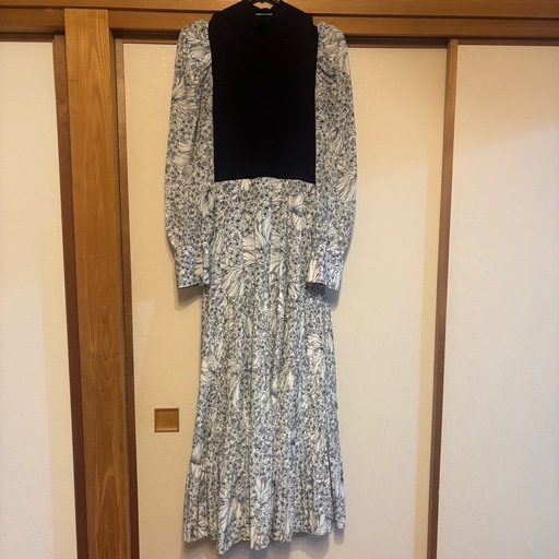 SNIDEL ニットベストレイヤードワンピ SWNO225044 レディース美品