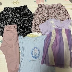 女の子　110センチ　春夏服セットの画像