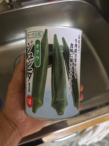 角オクラ種子　　ジュピター