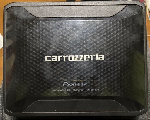 カロッツェリア　アンプ　GM-D 7400 4chアンプ